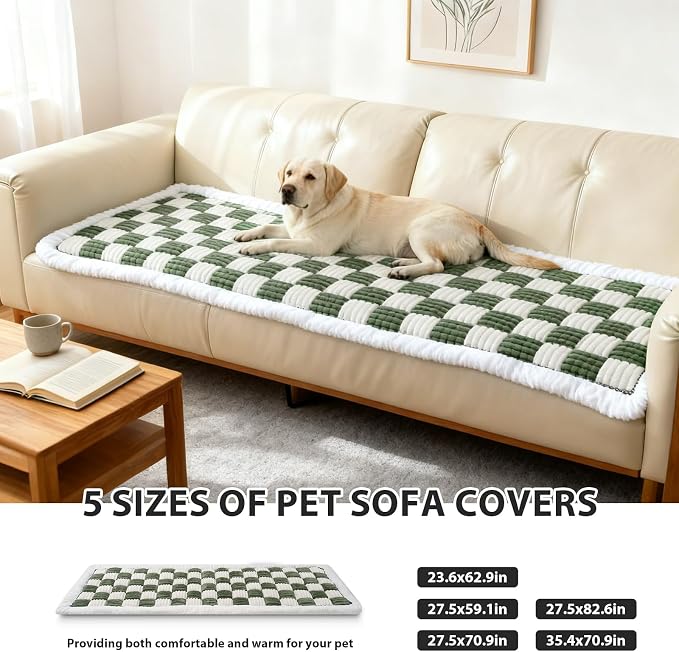 Dog Couch Cover Protector, Dog Couch Coves for Sofa, Couch Cushion for Dogs Washable, Pet Mat Bed Couch Covers for Large Dogs - Image 2