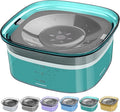 UPSKY 70oz Dog Water Bowl, No Spill Slow Drinking Feeder for Messy Drinker | Large Capacity, Spill Proof, Prevent Pet Prevents Choking, Anti-Slip, Visible Water Level, Suitable for Travel and Car Trips by UPSKY