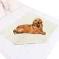 Smiry Waterproof Reversible Pet Couch Covers for Dogs | Pet Friendly, Soft Fabric, Washable Sofa Furniture Protector for Dogs Cat Kids, Checkered (40"x50", Beige/Beige) by Smiry