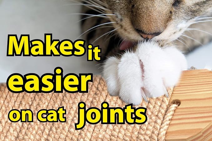 Skywin Cat Wall Steps - Solid Rubber Wood Cat Stairs Great for Scratching and Climbing - Easy to Install Wall Mounted Shelves for Playful Cats (Wood, Right-Left) - Image 5