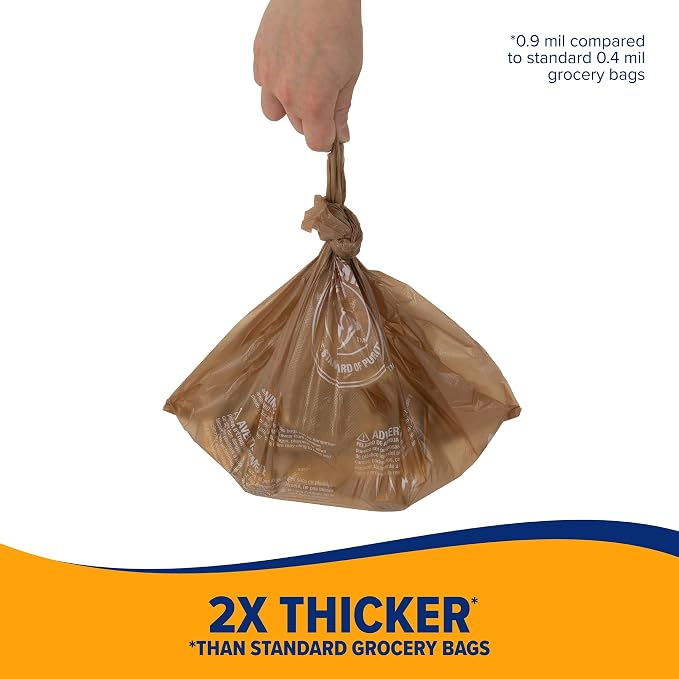 Arm & Hammer Heavy Duty Pet Waste Bags for Swivel Bin & Rake Dog Pooper Scooper,Refill Bags (Packaging May Vary),(Pack of 40) - Image 6