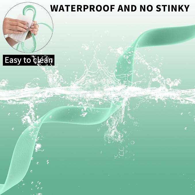 Waterproof Long Leash Durable Dog Recall Training Lead Great for Outdoor Hiking, Training, Yard, Beach and Swimming (Light Green, 15ft) - Image 2