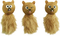 Outward Hound by Nina Ottosson Plush Replacement Chipmunk Toys for Snuffle N' Treat Dog Ball Puzzle - 3 Pack by OutwardHound