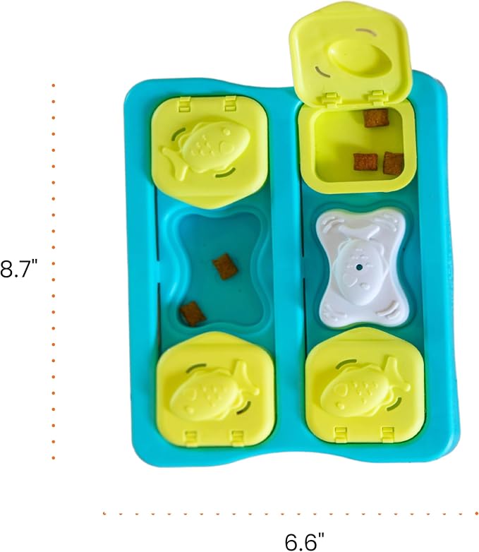 Catstages Kitty Cube Interactive Treat Puzzle Cat Toy, Blue (Pack of 12) - Image 8