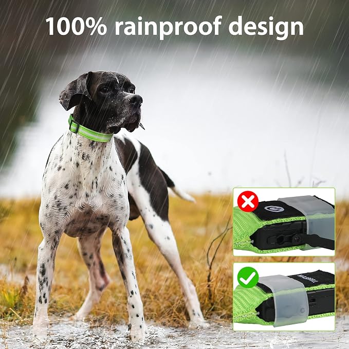 MASBRILL Led Dog Collar, Rechargeable Water-Resistant Night Safety Collar - Image 4