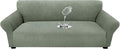 Waterproof Couch Cover, Stretch Non-Slip Sofa Slipcover with Elastic Bottom that Stays in Place - Leakproof Furniture Protector for Kids and Pets - Washable (Sofa, Green) by Unknown