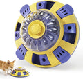 Dog Puzzle Toy, Interactive Enrichment Treat Dispenser Toys, Yellow | Mental Stimulation, IQ Training, Slow Feeder, 3 Levels Adjustable, For Puppy Small Medium Large Dogs Cats by TRIGRAND