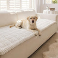 Couch Cover for Dogs Washable, Non-Slip Pet Couch Covers for Sofa, Fuzzy Dog Couch Cover Blanket Thick Soft Plush for Furniture Protector (White, 27.6" x 47.2"/70 x 120cm) by Disayu