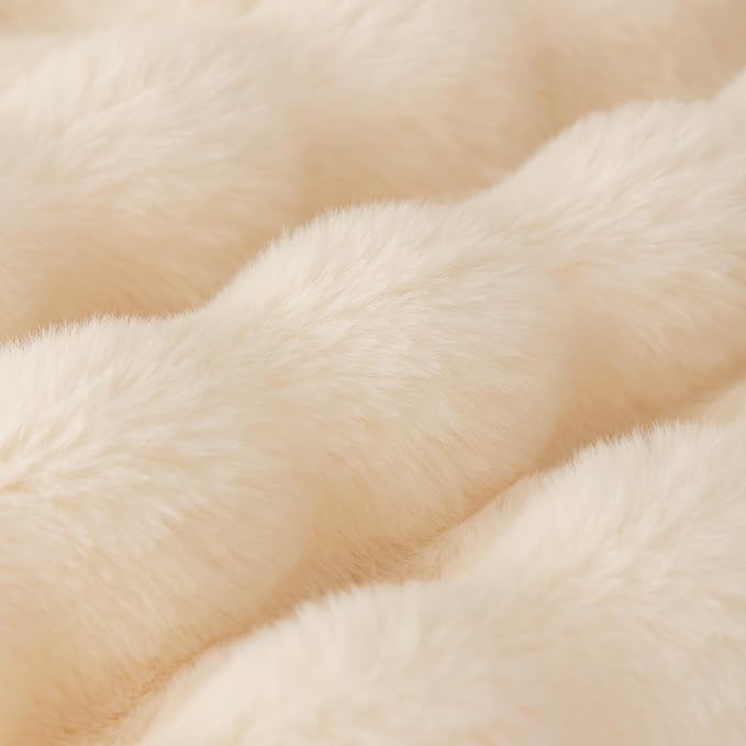 Faux Fur Couch Cover for Dogs, L Shaped Sofa Cover for Pets. | 27"x70",White,L Shaped,Washable,Non-Slip,Furniture Protector,No Linting,Pet Friendly,Living Room. - Image 6