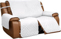 Easy-Going Reversible Couch Cover for 2 Seat Recliner Sofa, White/White | Sofa Slipcover For Dogs, Sofa Cover For Loveseat Recliner, Furniture Protector Mat, Pet Friendly by Easy-Going