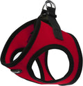 Bark Appeal Red Step-in Dog Harness for Extra Small Sized Pets – Updated Sizing, Re-Measuring is Essential – Soft Vest Harness – Anti-Choke with Adjustable Strap & Heavy Duty Clip – XXS by BarkAppeal