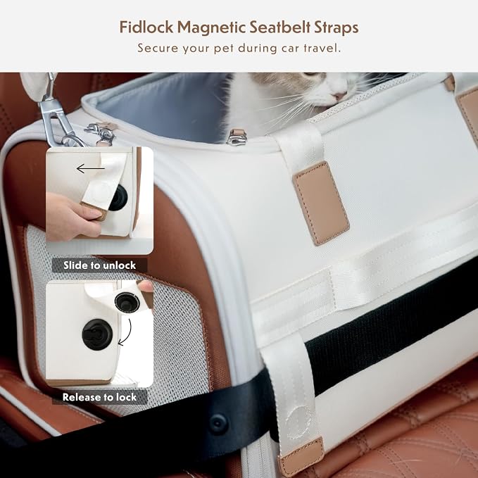 Traveler's Choice Argo Pawsport to Adventure Pet Carrier, Tan - Image 7