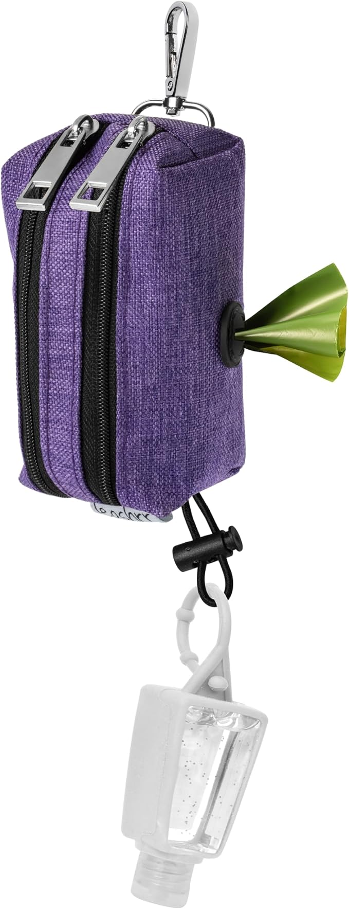Dog Poop Bag Holder for Leashes and Treat Holder with 2 Waterproof Pouches | Poop Bag Dispenser for Pet Waste Bags and Walking Accessories + 1 Free Roll - Image 8