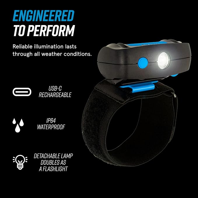 noxgear LightHound Light Up Reflective Dog Harness and Wrist Light, X-Large | 360° Light Up Reflective Dog Harness, 8 Colors & 6 Modes, USB Rechargeable, Adjustable, Rainproof, LED Fiber Optic - Image 5
