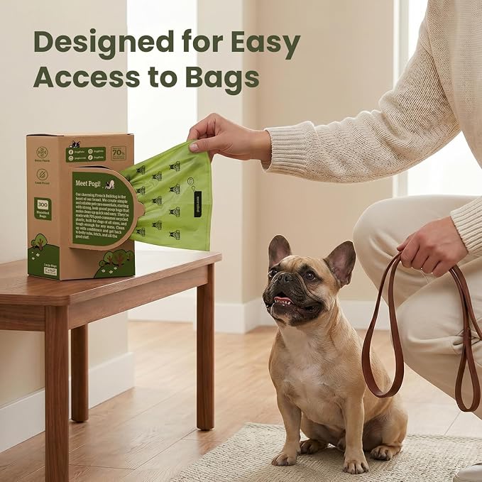 Pogi’s Dog Poop Bags with Handles – Extra-Thick, Leak-Proof, Large, Fresh Scent, 300-Count - Image 7