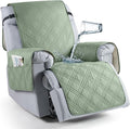 TAOCOCO 100% Waterproof Recliner Chair Covers, Non Slip Recliner Covers for Recliner Chair with Pocket, Washable Reclining Chair Cover Furniture Protector for Kids,Dogs(25'', Sage Green) by TAOCOCO