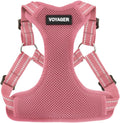 Voyager Step-in Flex Adjustable Dog Harness - Pink, X-Small | 13 - 16" in Chest, Fully Adjustable, Reflective Bands, All Weather Breathable Air Mesh, Lightweight, Fast Drying by BestPetSuppliesLLC