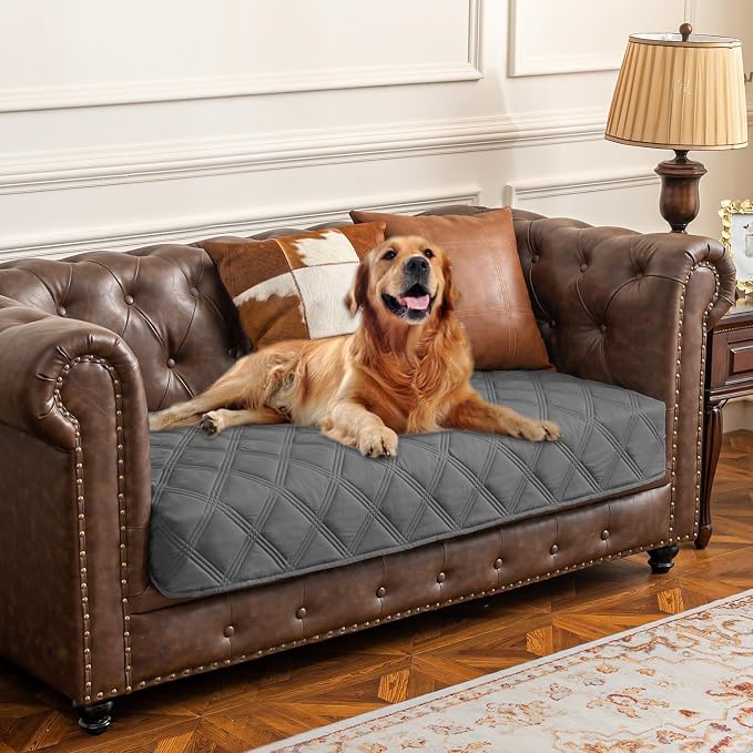 Ameritex Waterproof Dog Bed Cover Pet Blanket with Anti-Slip Back for Furniture Bed Couch Sofa by Ameritex