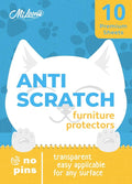 Cat Anti Scratch Furniture Protector - Couch Scratch Protector from Cats - Furniture Protection from Cat Scratching (10XL) by Miloona