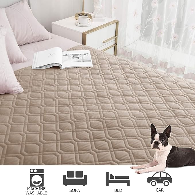 Ameritex Waterproof Dog Bed Cover Pet Blanket for Furniture Bed Couch Sofa Reversible - Image 5