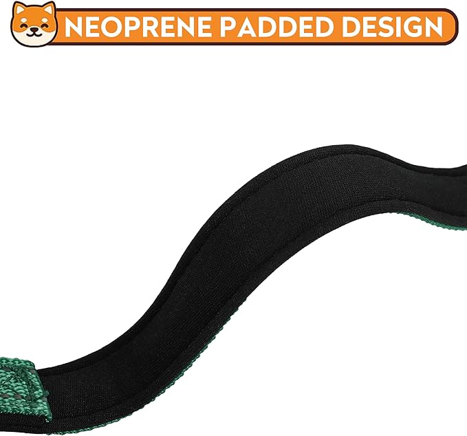Reflective Dog Collar, Adjustable Soft Neoprene Padded,Dark Green,XS | Breathable Nylon for Puppy Dogs Cats,Tear-Resistant Webbing,Chafe‑Free on Walks and Hikes,Metal D-Ring,Night Safety - Image 4
