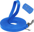 Wolfone Waterproof Dog Leash 5FT PVC Coated Long Line Training Lead | Easy Clean Dog Leash Waterproof PVC coated leash with durable training rope for recall training walking and outdoor use by Wolfonepetsupplies