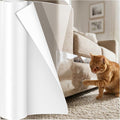 Anti-Cat Scratch Furniture Protector, Single-Sided Sticky Couch Protector for Cats,Flexible Cat Scratch Furniture Protector,Cat Scratch Furniture Protector,Cat Accessories for Doors(196.85" x 15.75") by Unknown