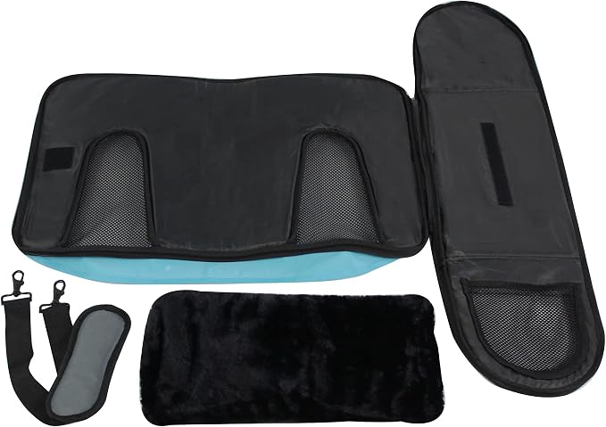 EliteField Deluxe Soft Pet Carrier for Cats and Dogs (3-Year Warranty) | Airline Approved, Waterproof, Plush Bed, Built-In Leash, Adjustable Shoulder Strap, Foldable - Image 3