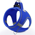 Joytale Step-in Dog Harness, Soft Breathable Mesh, Navy Blue M | Adjustable Fit for Small Dogs, Easy Step-in with Secure Fastener, Even Chest Pressure, Reflective For Night Safety, Washable by Joytale