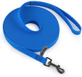 Wolfone Waterproof Dog Leash 20FT Long Line Recall Training Lead | Long Dog Lead PVC coated waterproof leash with easy clean surface strong training rope for recall hiking and beach trips by Wolfonepetsupplies