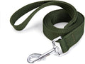 Strong Durable 6 ft Nylon Dog Training Leash, 1 Inch Wide Traction Rope, for Small and Medium Dog (Military Green, 6 Feet) by Siumouhoi