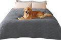 Luciphia Waterproof Couch Cover for Dogs, Non-Slip Pet Sofa Protector | Non-slip waterproof couch cover scratch-resistant machine washable protects sofa bed from spills fur claws, Grey, 82" x 102" by luciphia