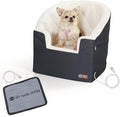 K&H Pet Products Bucket Booster Washable Medium and Small Dog Car Seat with Dog Seat Belt for Car, Sturdy Booster Seats, 2 Safety Leashes by KHPetProducts