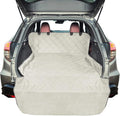 SUV Cargo Liner for Dogs - Water Resistant Trunk Cover for Midsize SUVs | Pet Cargo Cover with Bumper Flap Protector, Non-Slip Car Trunk Mat, Dog Car Seat Cover Prevents Scratches Pet Hair Mud Dirt by F-color