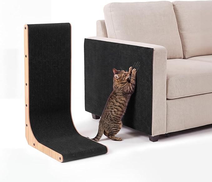 Cat Scratch Furniture Couch Corner Protector from Cat Claws, 78.7x15.8 Inch | Cat Wall Scratcher Mat with Catnip, Adhesive Cat Scratching Pads Renew Cat Stuff Sofa Tree Scratching Post Board Bed Tower by Viraagyiyou