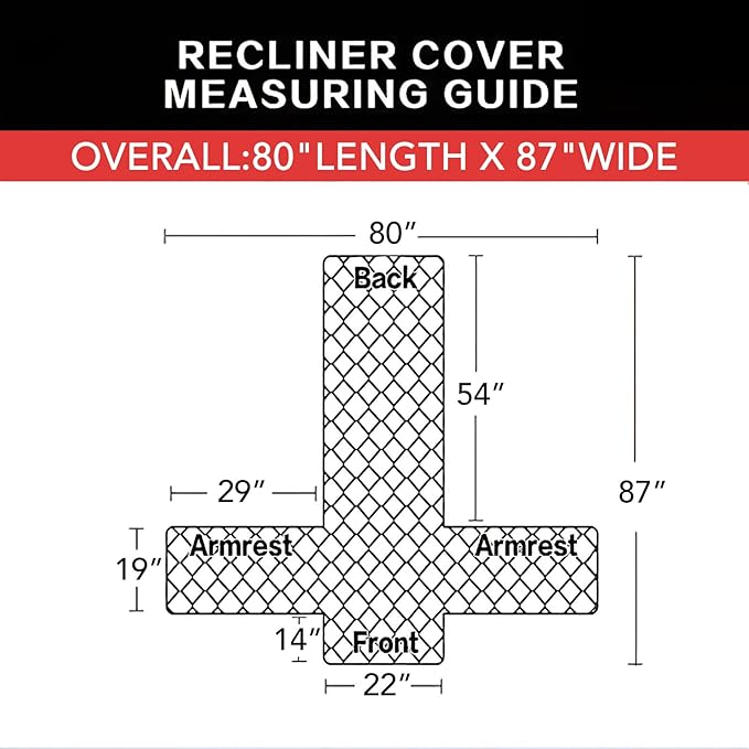 Easy-Going Reversible Couch Cover, Recliner 22 in, Chocolate/Chocolate | Machine Washable Slipcover For Dogs, Water Resistant Furniture Mat For Living Room, Non-Slip Sofa Cover, Pet Friendly - Image 6