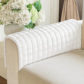 OstepDecor Couch Cover for Dogs, Washable Non Slip Sofa Cover for Pets | Soft Couch Covers for Sofa, Loveseat and Sectional, Furniture Protector Against Pet Hair & Dirt (20" x 24", Off White) by OstepDecor
