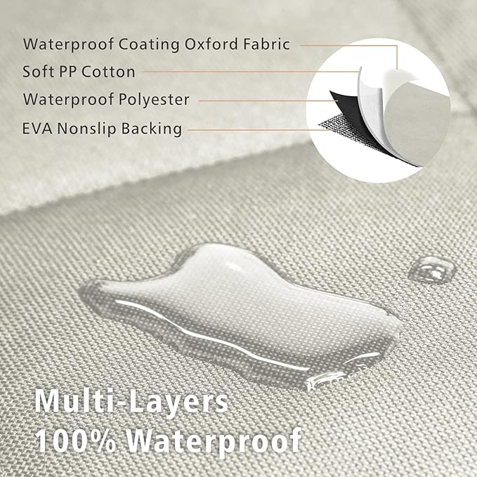 SUV Cargo Liner for Dogs - Water Resistant Trunk Cover for Midsize SUVs | Pet Cargo Cover with Bumper Flap Protector, Non-Slip Car Trunk Mat, Dog Car Seat Cover Prevents Scratches Pet Hair Mud Dirt - Image 4