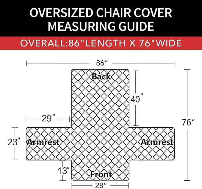 Easy-Going Reversible Couch Cover, Oversized Chair, Greyish Green/Beige | Machine Washable Slipcover For Dogs, Water Resistant Furniture Mat For Living Room, Non-Slip Sofa Cover, Pet Friendly - Image 6