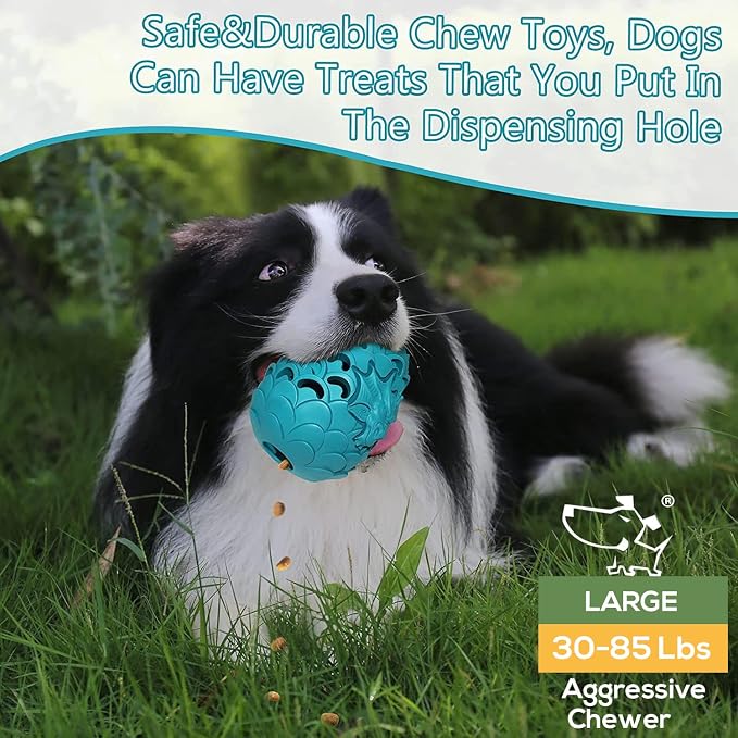 Lasts 6X Longer Chew Toy for Power Chewers, Indestructible for Training | Tough Treat Dispenser for Large Dogs, Durable Puzzle, Good for Dental Health, Easy to Clean - Image 7
