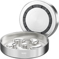 Feedoo Slow Feeder Dog Bowl-2Cups for Medium Breeds, Double Wall Food-Grade Stainless Steel, Heavy Duty with Non-Slip Rubber Base, Puzzle Maze Bowl to Slow Down Eating by BestforYourPetsHealth
