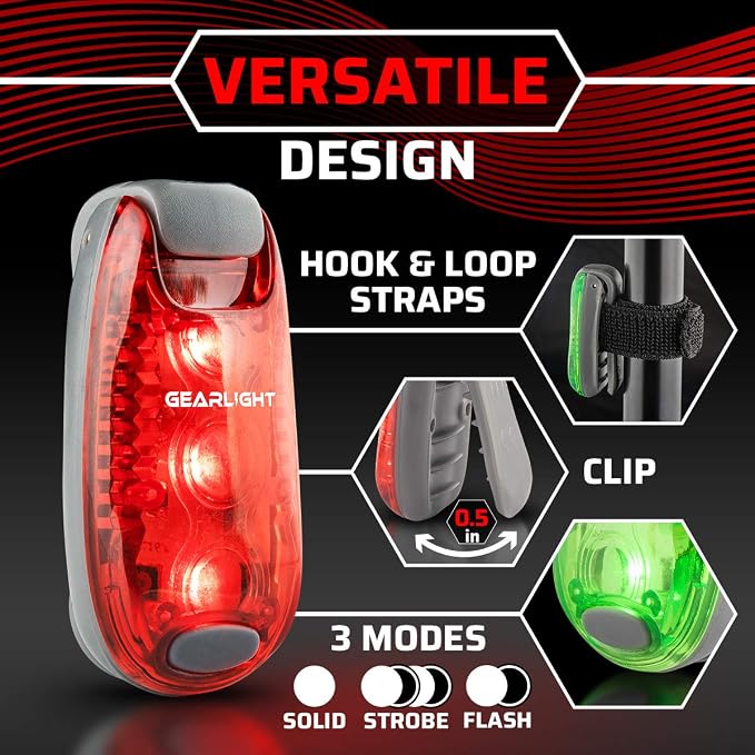 Bike Lights for Night Riding, USB Rechargeable Front and Back Lights, LED Bicycle Headlight and Tail Light Set, Water Resistant Bike Lights Rechargeable for Mountain Bikes, Kids Bike Light, MTB Light - Image 4