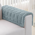 Couch Cover for Dogs Washable, Non-Slip Pet Couch Covers for Sofa, Fuzzy Dog Couch Cover Blanket, Thick, Soft, Plush Couch Cushion Covers for Sofa Protector (Blue Gray, 27.6" x 27.6"/70 x 70cm) by Disayu
