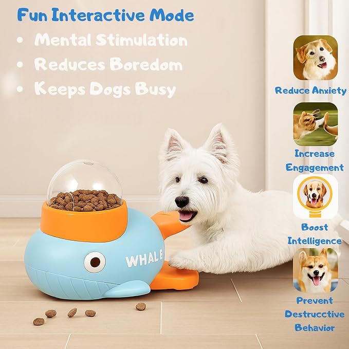Interactive Dog Toy with Suction Cups, Treat Dispensing Slow Feeder Puzzle for Small & Medium Dogs – Keeps Dogs Busy & Reduces Boredom - Image 3