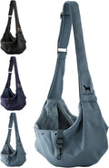 Noah & Paw Dog Sling Carrier for Small Dogs 3-10lb, Dog Sling for Small Dogs and Cats, Dog Carrier with Adjustable Padded Strap, Premium Twill, Lined with Fur, Double Safety Feature, Machine Washable by NoahPaw
