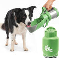 PupFlask Pro Portable Insulated Dog Water Bottle, Stainless Steel Bowl | 30 or 50 oz Leak-Proof Thermos Dispenser Keeps Water Cold 24+ Hours, Built-In Flip Cup for Walking, Hiking and Travel by TuffPupper
