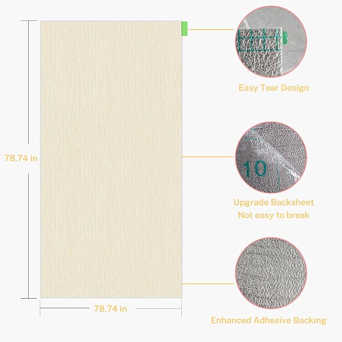 Cat Scratch Furniture Protector, Couch Guard for Sofa and Chairs | Durable scratch-friendly surface protects sofas, repairs worn cat trees, and upgrades cat houses for scratching and climbing. - Image 2