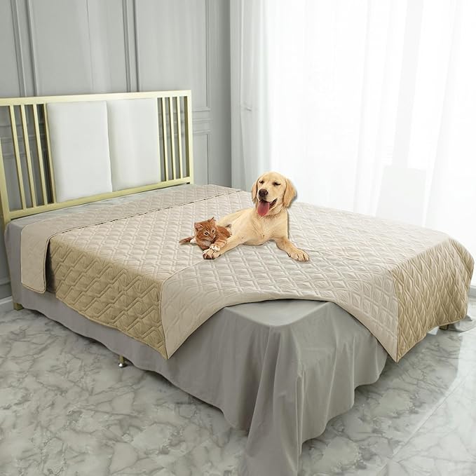 Ameritex Waterproof Dog Bed Cover Pet Blanket for Furniture Bed Couch Sofa Reversible - Image 7
