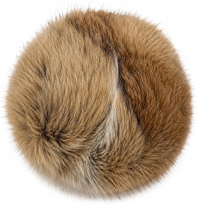 Rabbit Fur Ball Cat Toy, 10cm Natural Rabbit Fur Catnip Silvervine Gall Fruit Toy, Soft Scented Interactive Cat Ball for Indoor Cats & Kittens, Batting Chasing Rolling Play by Unknown