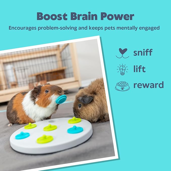 Trixie Rabbit Snack Board, Interactive Toy, Small Animal Puzzle, Mental Stimulation, Rabbit, Ferret, Bunny, Chinchilla - Image 3